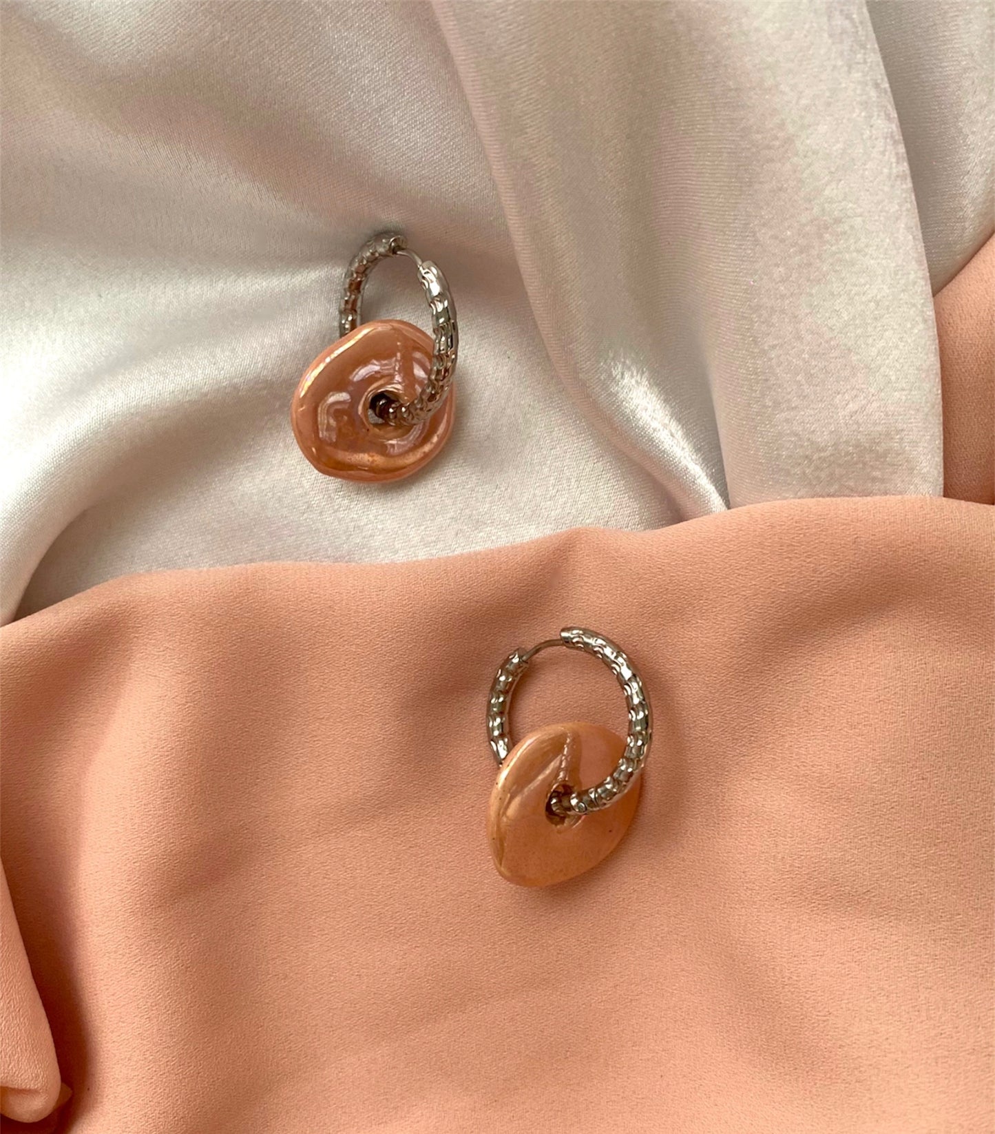 Donut Charm Blush Pink