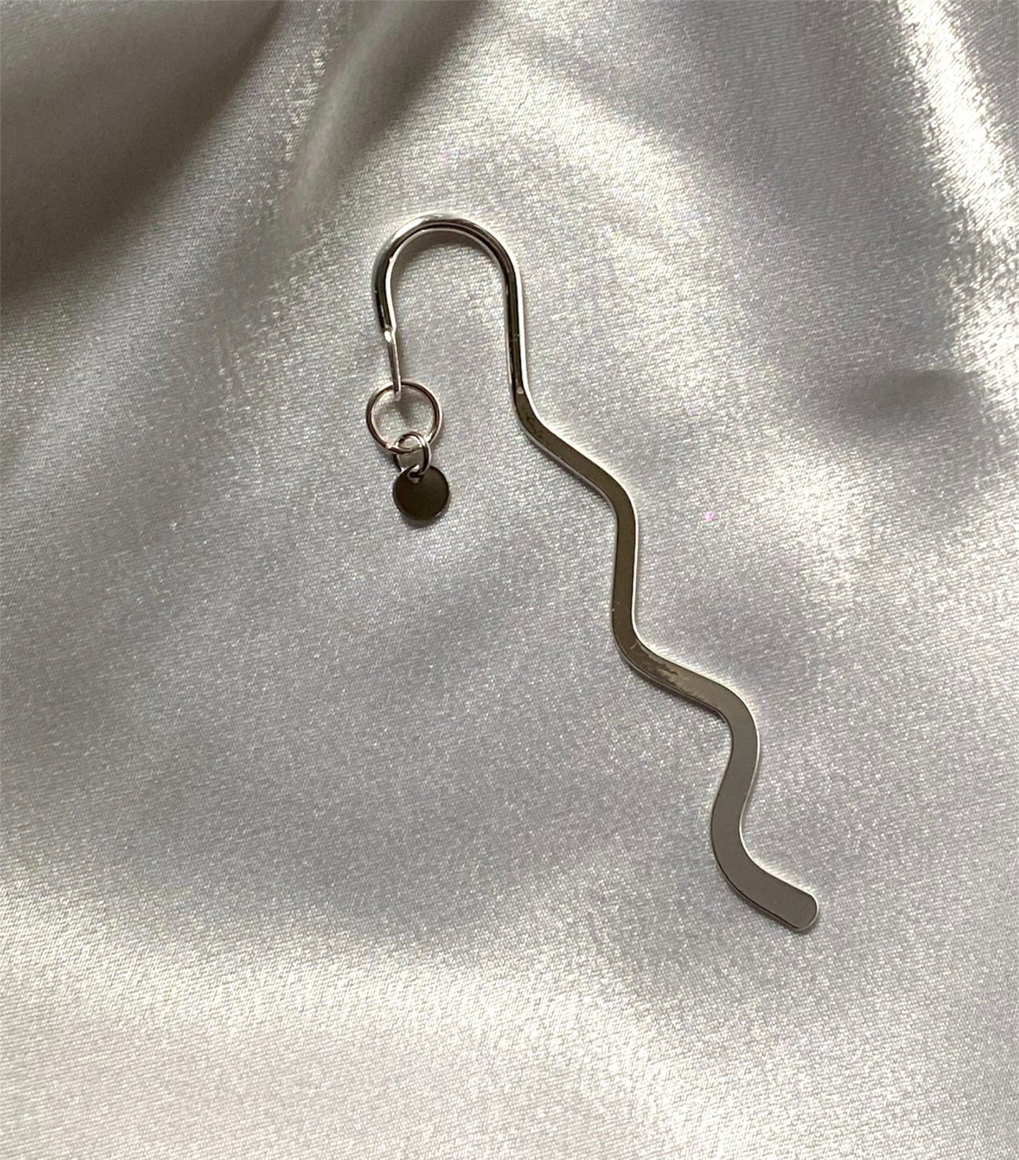 Bookmark Moon Silver
