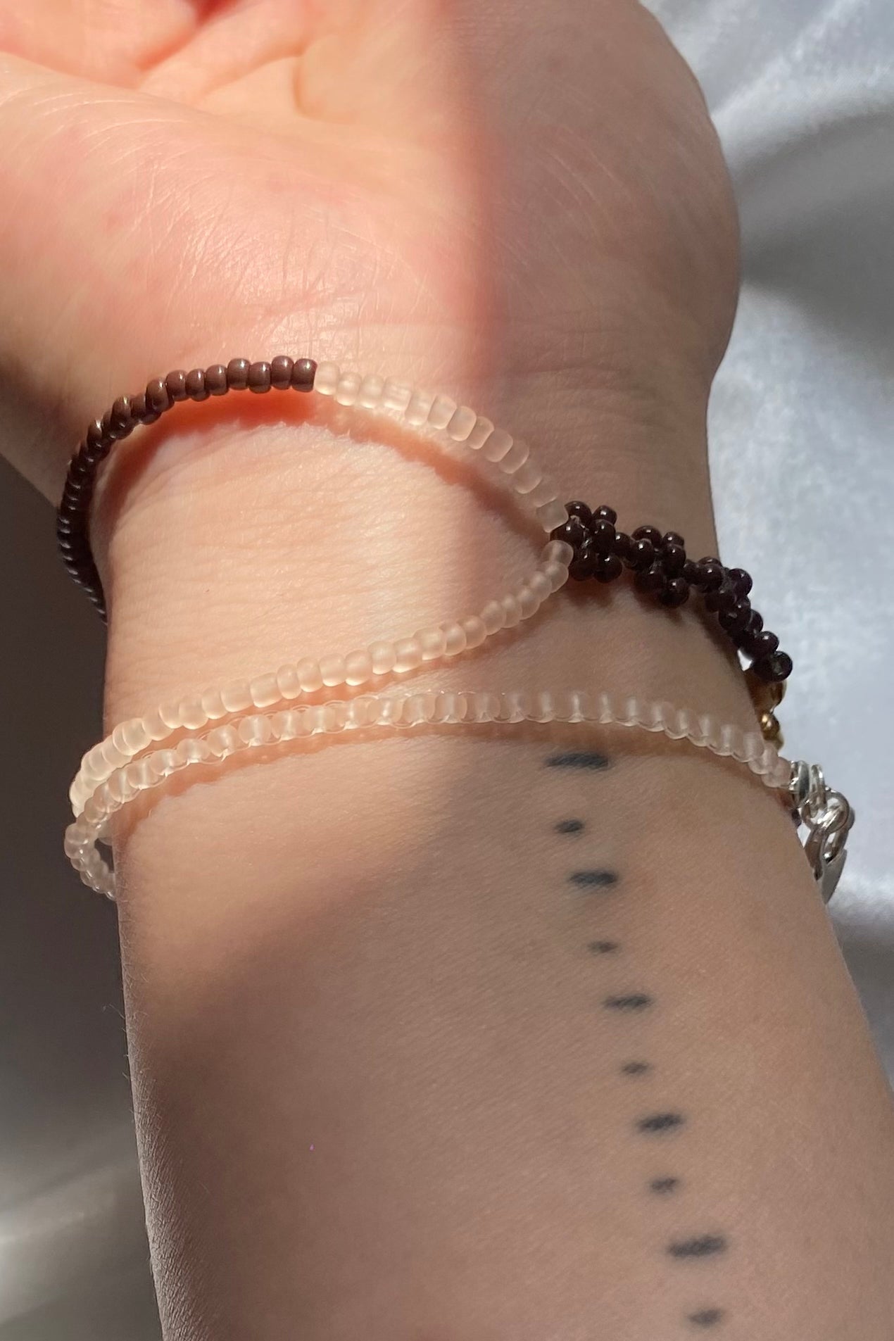 Smile Bracelet Mat Rose