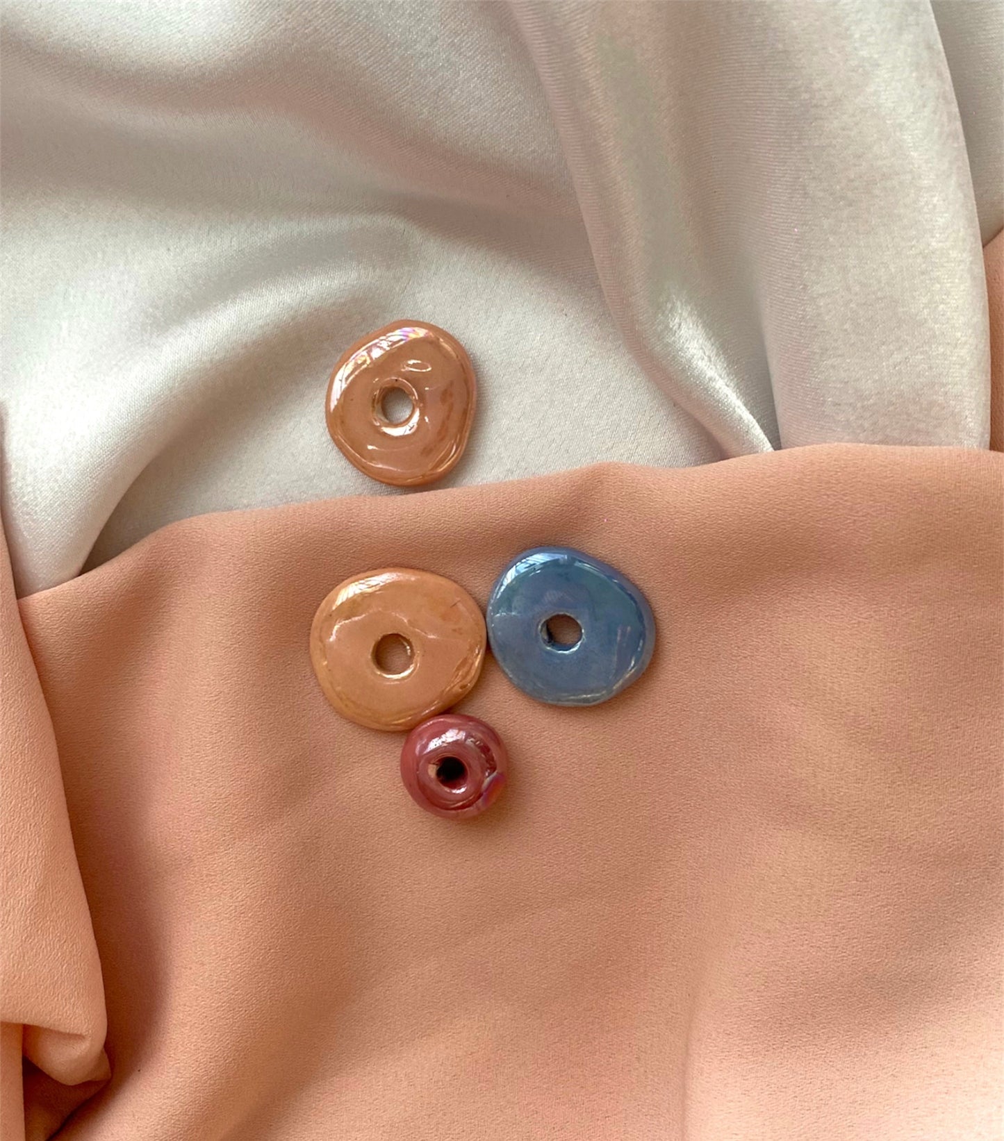 Donut Charm Blush Pink