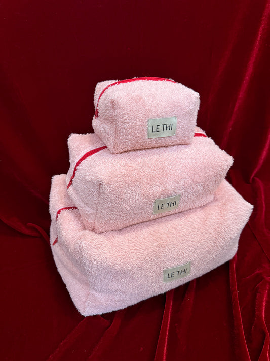 Fluffy Pouch Rosa