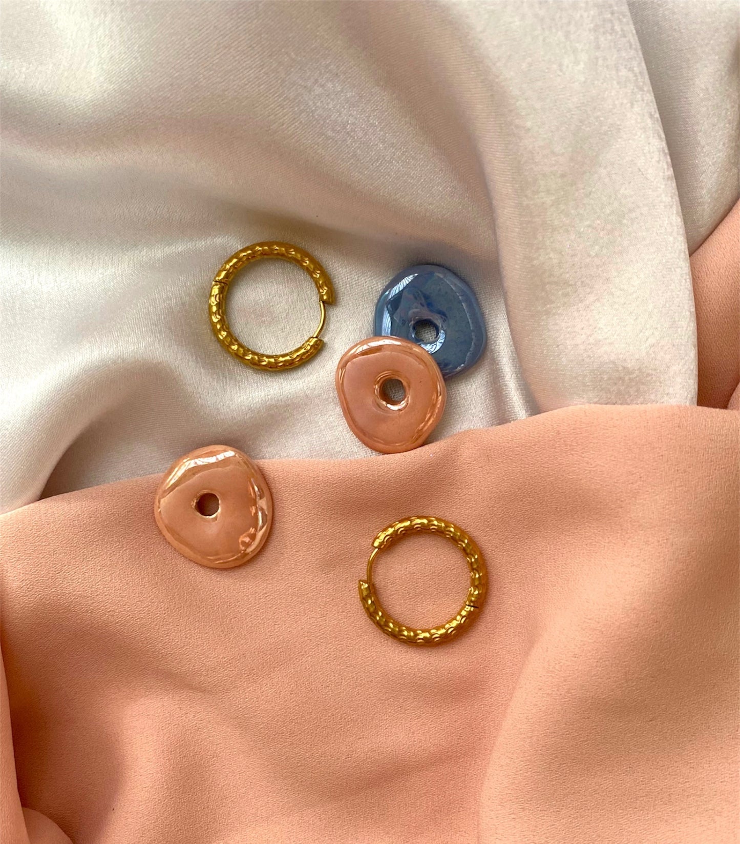 Donut Charm Blush Pink