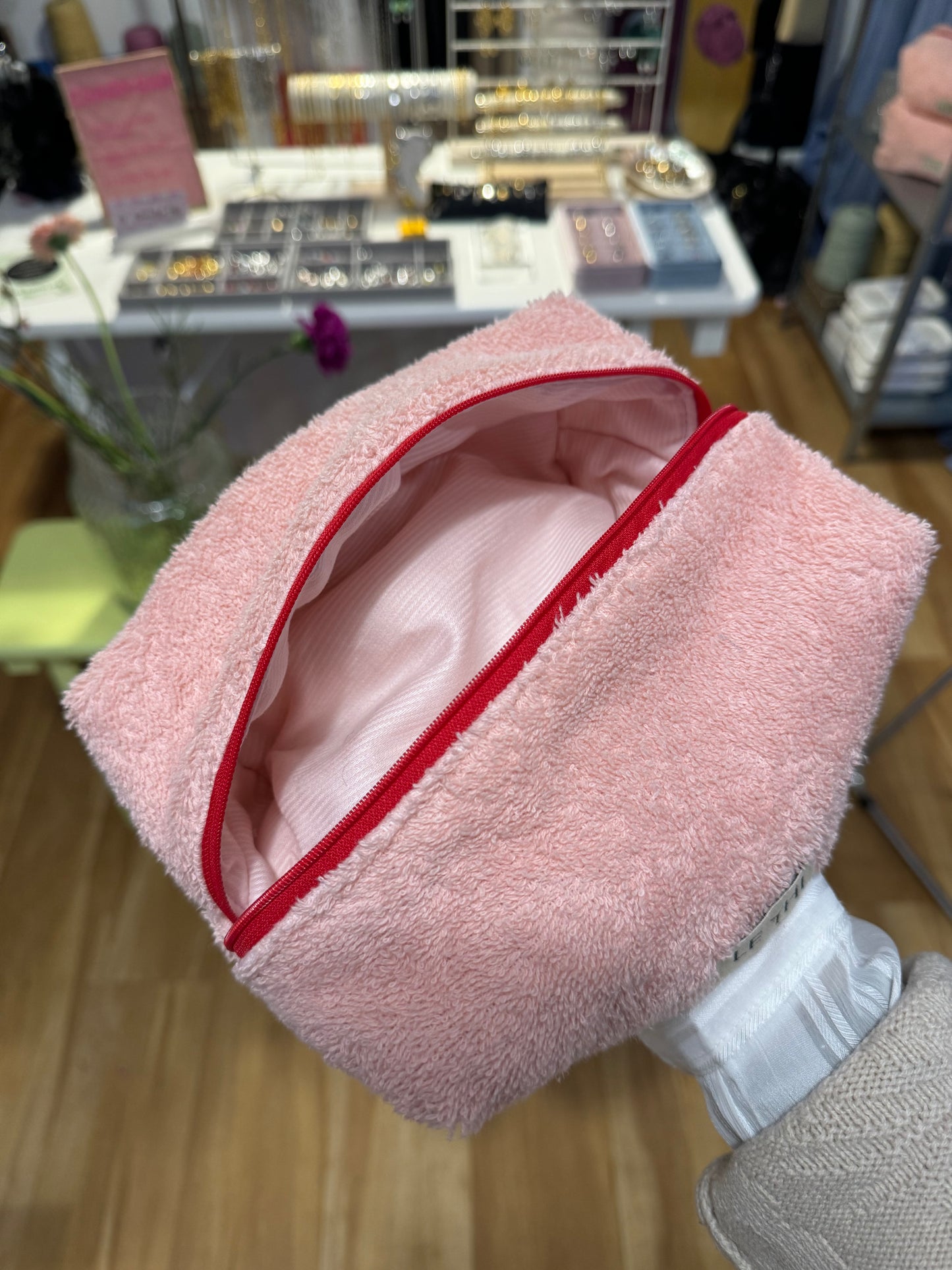 Fluffy Pouch Rosa