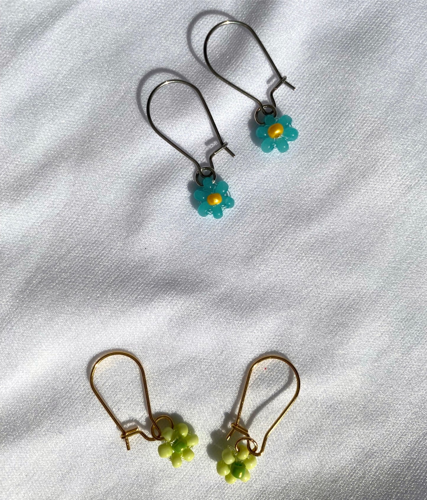 Daisy Earrings Turquoise