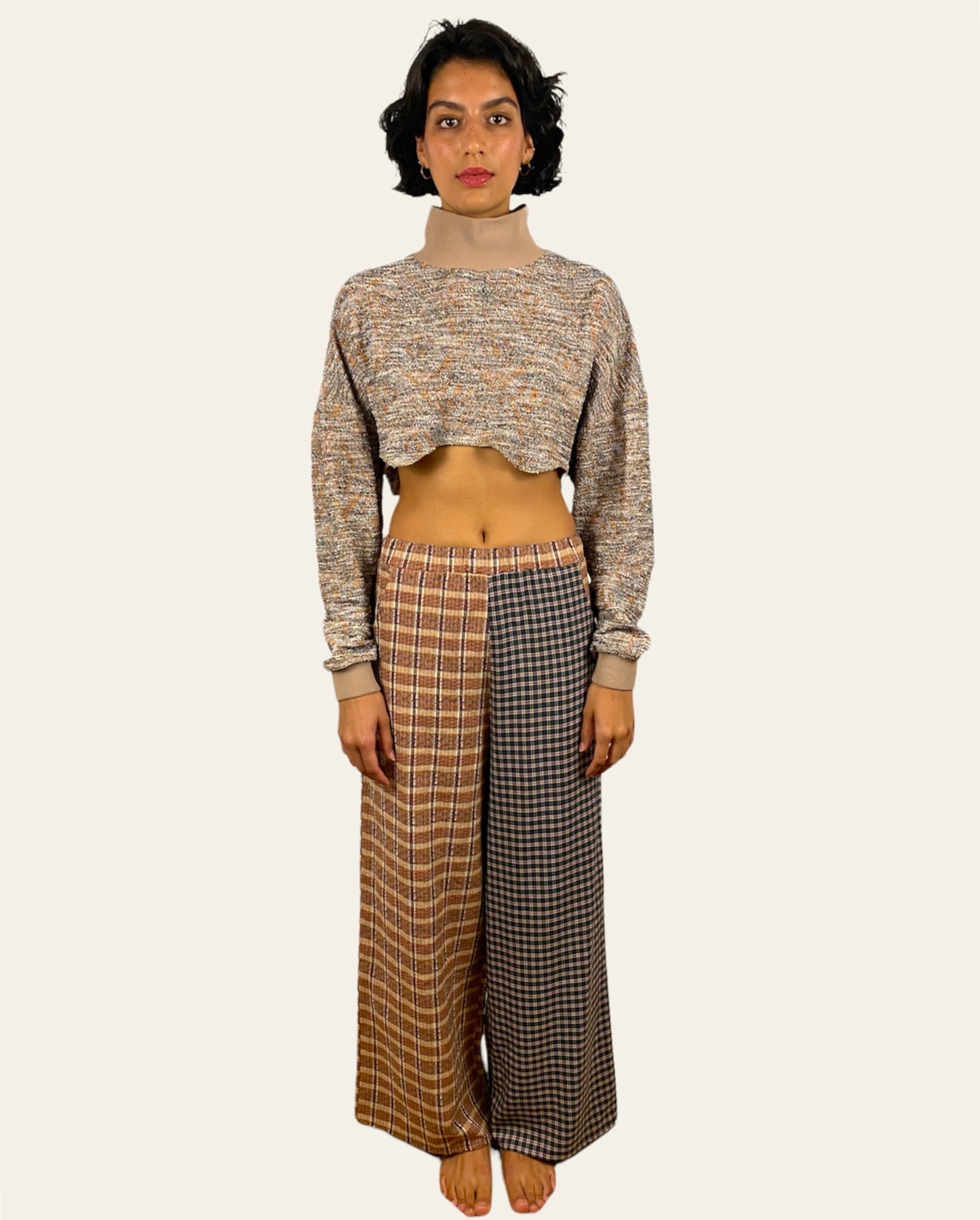 Tina Crop Shirt Glitter