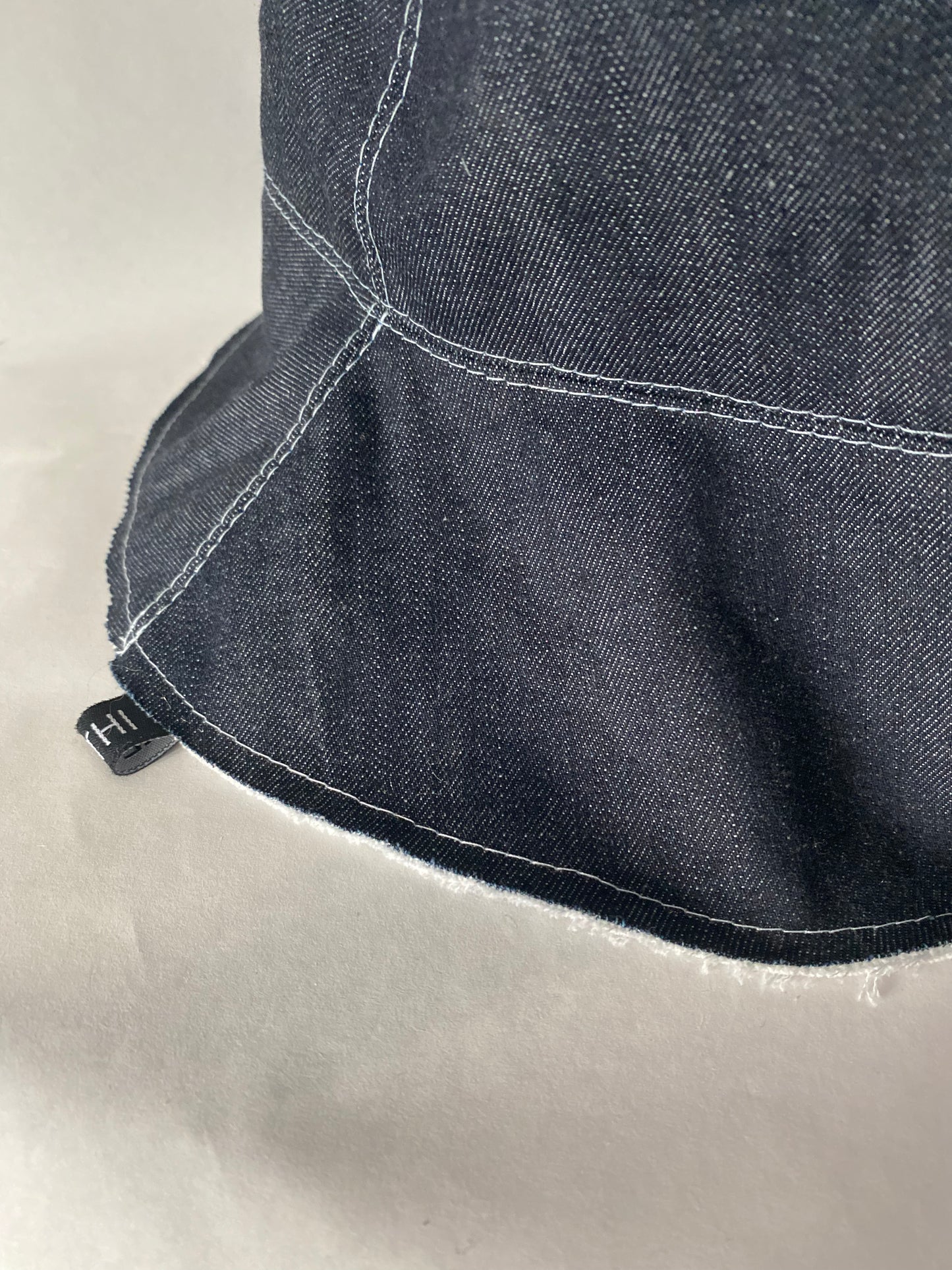 Bucket Hat Reversible Denim/Sky Blue