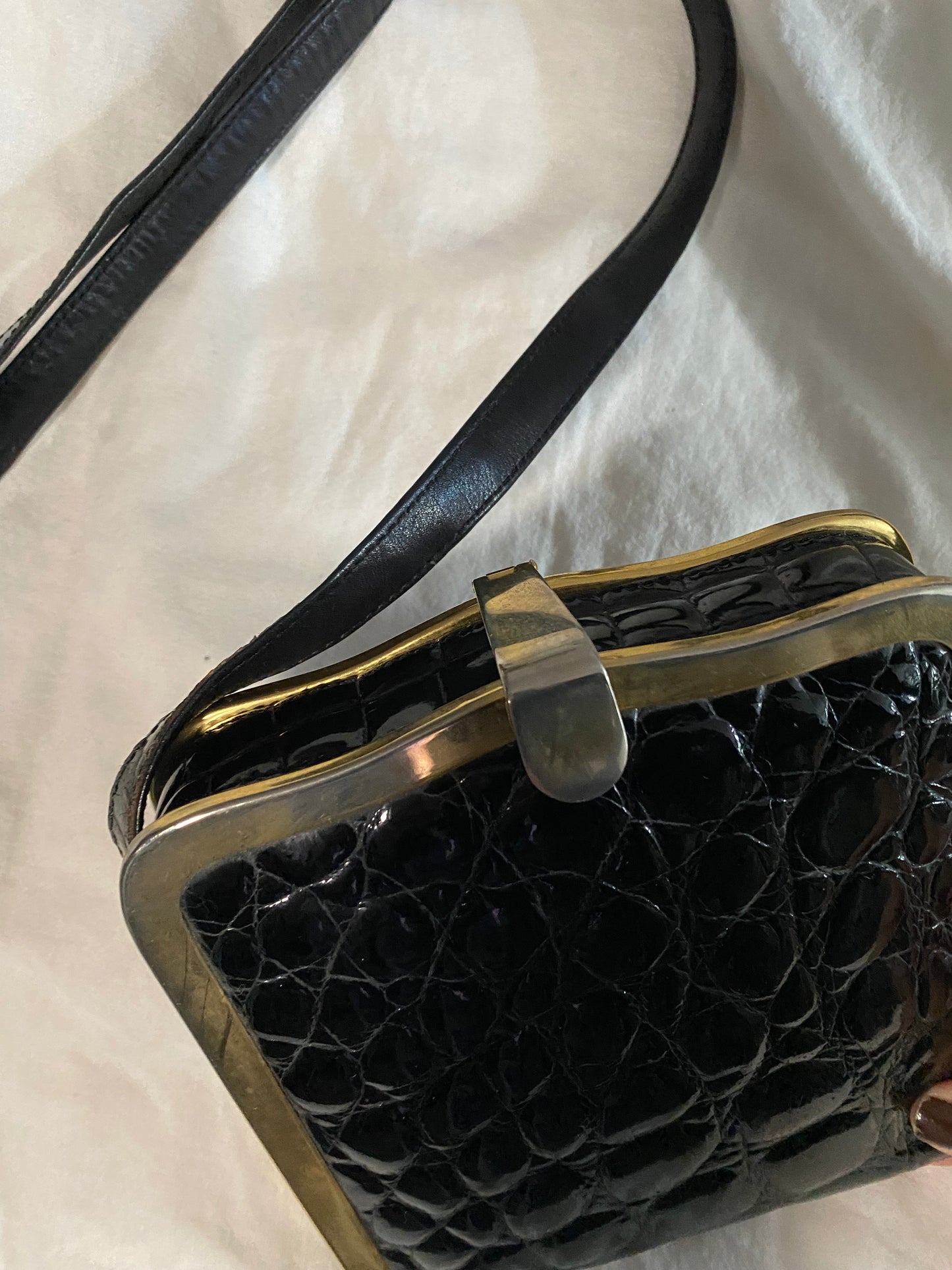 Hispania Ubrique Vintage Bag Black