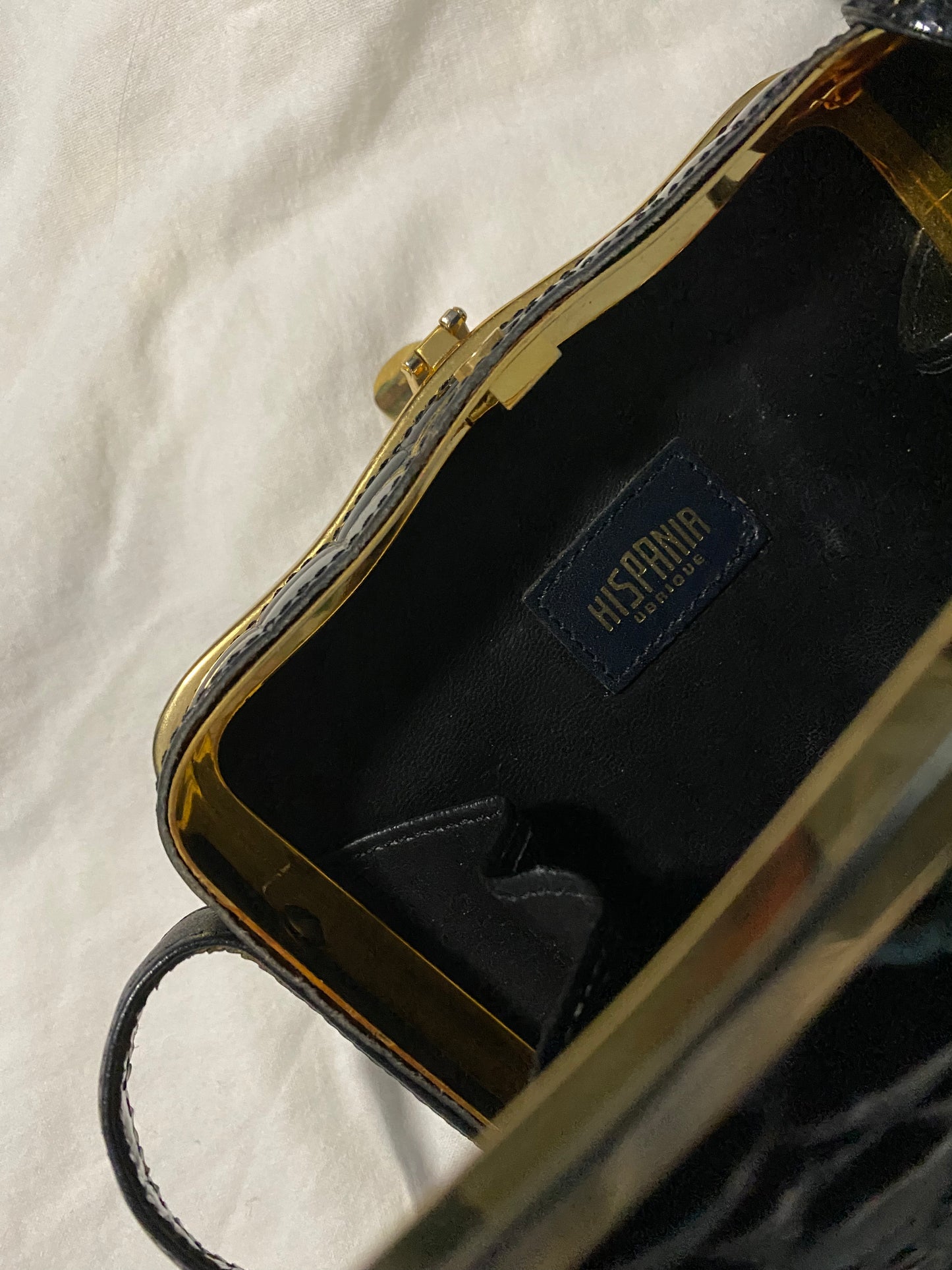 Hispania Ubrique Vintage Bag Black