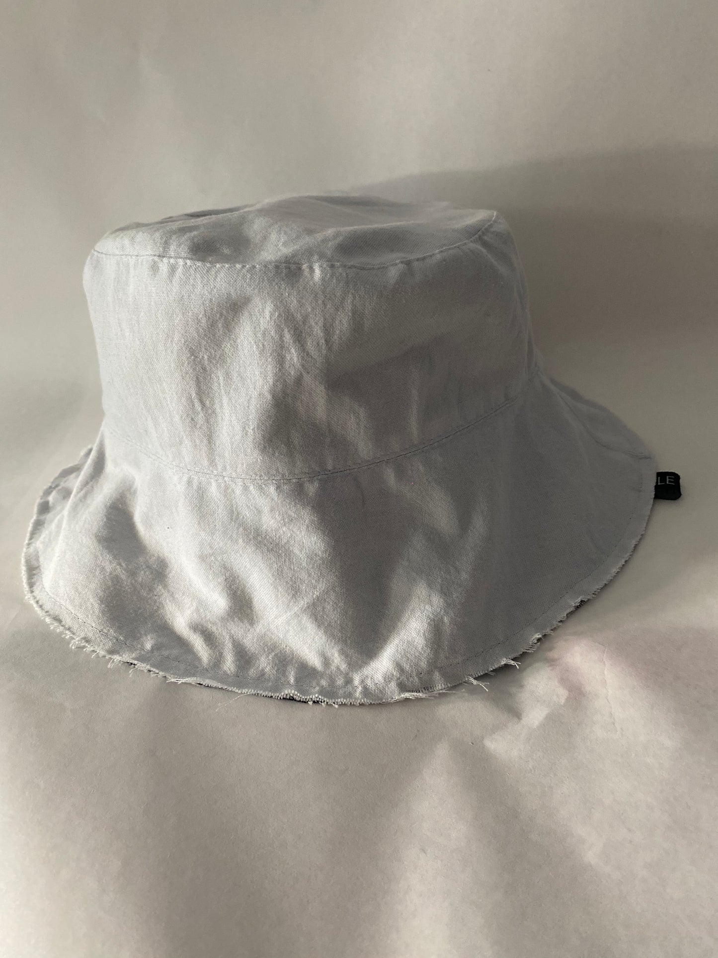 Bucket Hat Reversible Denim/Sky Blue